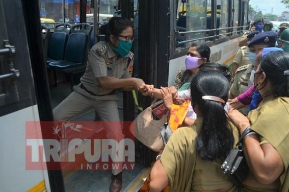 Tripura High Court orders FIR against Police for injuring Political Activist during protest programme Tripura High Court orders FIR against Police for injuring Political Activist during protest programme